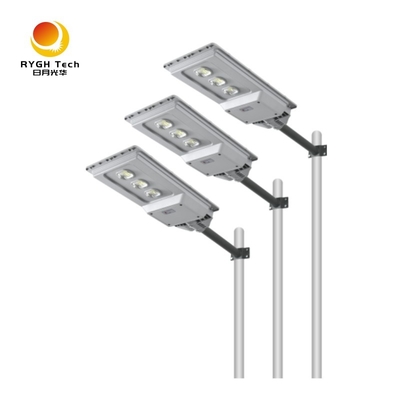 NOWA ABS 30W Polity silicone zintegrowany panel słoneczny LED światło uliczne wodoodporne IP65