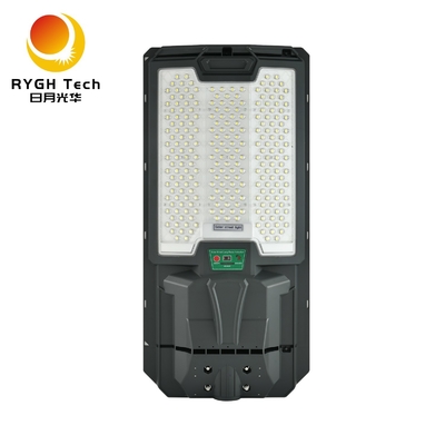 Szeroki obszar naświetlania 300 metrów kwadratowych z wysoką jasnością, diody LED 5050, zintegrowana solarna lampa uliczna LED 30W