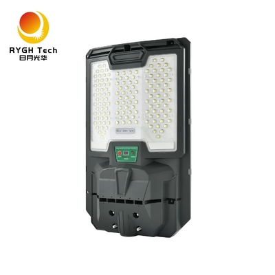 3.2V LiFePO4 Bateria Monokrystaliczny krzemowy Panel słoneczny Zintegrowane światło uliczne LED słoneczne 20W Z czujnikiem radarowym sterowania światłem