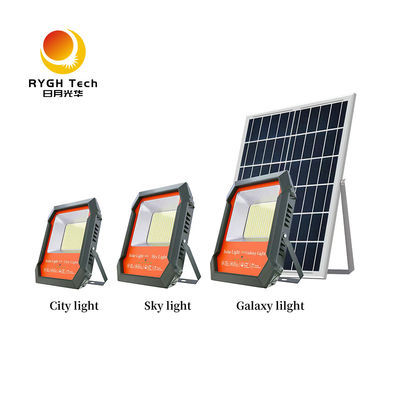 100W 200W LED Solarne Oświetlenie Powodziowe Wysoki Strumień Świetlny 130lm/w do Podwórka