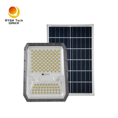 Inteligentne oświetlenie zewnętrzne z kontrolą światła, wysoka jasność, diody LED 5054, naświetlacz solarny LED 25W do ogrodu, drogi, chodnika, dziedzińca