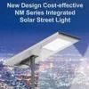 Riyueguanghua Zintegrowana aluminiowa solarna lampa uliczna LED 60W