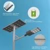 Fabryczna cena inteligentna automatyczna regulacja jasności 50W LED solarna lampa uliczna
