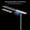 Zatwierdzona przez FCC 120W solarna lampa uliczna w cenie fabrycznej Rygh-Fx-120W