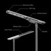 6-7 godzin (jasne słońce) 12V zewnętrzne oświetlenie solarne LED