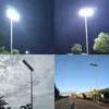 Wodoodporna 12V Solarna 170lm/W Zintegrowana Aluminiowa 100W LED Lampa Uliczna