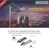 Zewnętrzne Oświetlenie Drogowe Modułowe 50W Lampa Uliczna Solarna