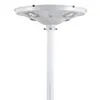 Zewnętrzna Wodoodporna Aluminiowa Biała 50 Watowa Solarna Lampa LED Ogrodowa