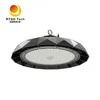 Czarna lampa UFO High Bay LED 240W do magazynu i supermarketu, reflektor LED