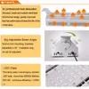50W 100W 150W 200W 250W 300W Liniowa Lampa LED Highbay