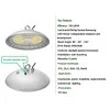 Rygh 200W NSF Rated Materials IP66 IP69K White 200W UFO High Bay LED Light dla fabryki przetwórstwa żywności