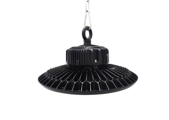 Black color AL+PC Materials 100W UFO LED High Bay Lighting Housing