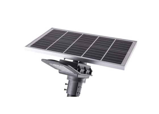 SMD 30 W IP65 Zewnętrzne solarne lampy uliczne 120 LM / W z bateryjnym panelem słonecznym
