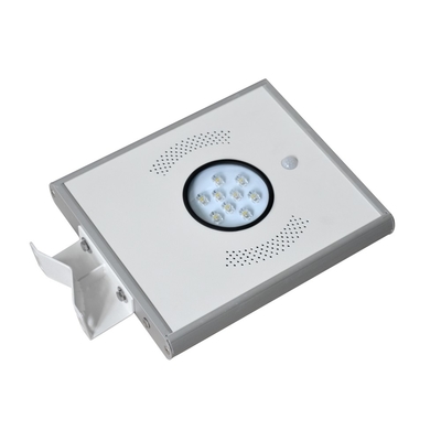 8 Watt 120 LM / W Wszystko w jednym Solar Street Światło podczerwone Czujnik ruchu PIR
