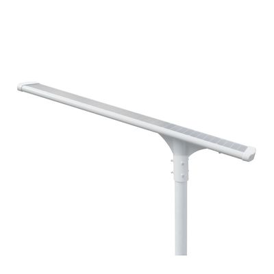 Aluminiowa zewnętrzna lampa solarna i czujnik ruchu ulicznego PIR