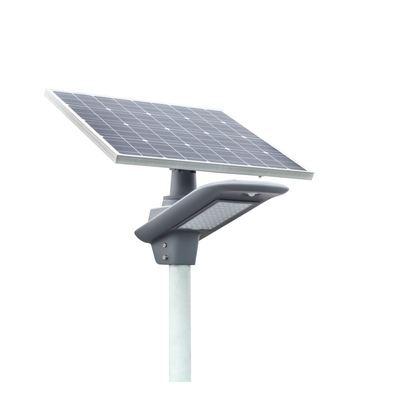 Bryzgoodporna struktura LED zasilana energią słoneczną Latarnia uliczna 50 W aluminium do ogrodu / podwórka