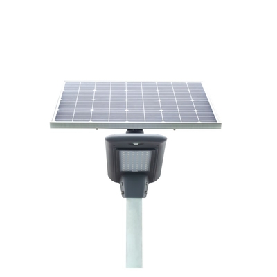 Bryzgoodporna struktura LED zasilana energią słoneczną Latarnia uliczna 50 W aluminium do ogrodu / podwórka