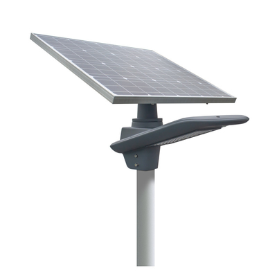Bryzgoodporna struktura LED zasilana energią słoneczną Latarnia uliczna 50 W aluminium do ogrodu / podwórka