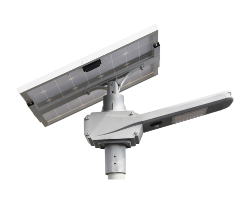 Lampy uliczne o wysokim natężeniu światła słonecznego, 140 lm / w 30W panel słoneczny Street Light IP65