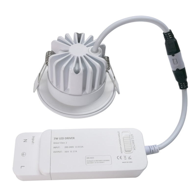 Szeroki kąt wiązki Inteligentny LED Downlights Ściemnianie / Regulacja temperatury barwowej