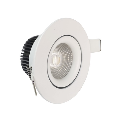 Kąt wiązki 38/60 ° Inteligentne oprawy LED LED 8W ściemnianie / Regulacja temperatury barwowej