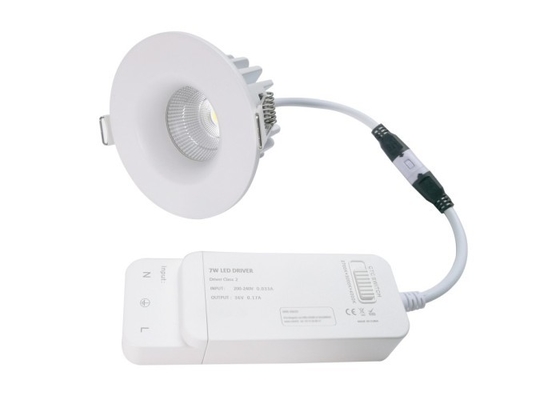 COB Wodoodporna oprawa do wbudowania Led AC 200-240V Osłona twarzy Changable Warm White