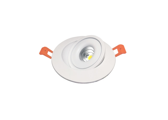 Aluminiowa obudowa lampy Wpuszczana regulowana oprawa LED 7W CCT Taiji CSP Technologia COB