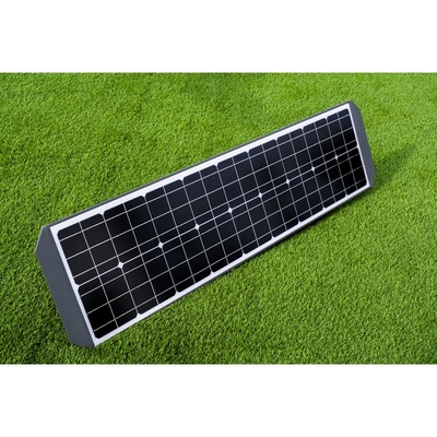 Aluminiowa obudowa Zintegrowana solarna lampa uliczna IP65 50W z kontrolą aplikacji na telefonie komórkowym