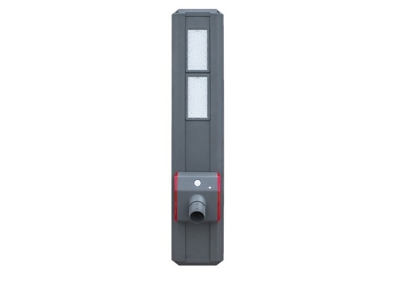 5500K 60W Słoneczne lampy uliczne ogrodowe IP65 7800-9000LM Z mono panelem słonecznym