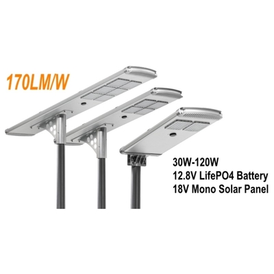 Zewnętrzne lampy uliczne o dużej mocy i natężeniu oświetlenia 170 lm / w 60 W SMD IP65 Na drogi