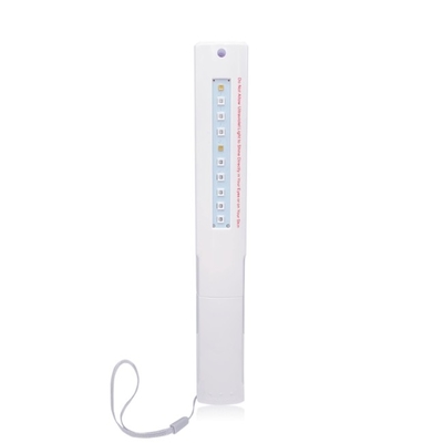 Przenośny 4-watowy sterylizator UV LED, ręczna sterylizacja światłem UV Zasilanie suchą baterią