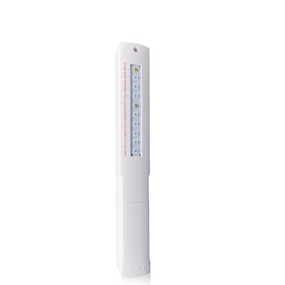 Przenośny 4-watowy sterylizator UV LED, ręczna sterylizacja światłem UV Zasilanie suchą baterią