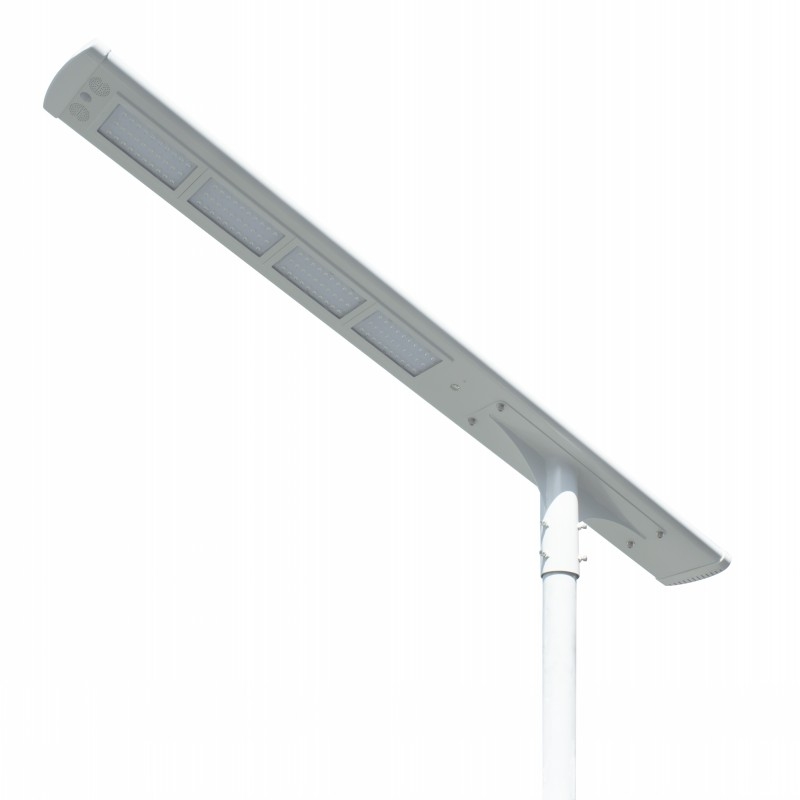 IP65 zasilane energią słoneczną oświetlenie uliczne LED Automatyczne oświetlenie uliczne z czujnikiem ruchu 120LM / W