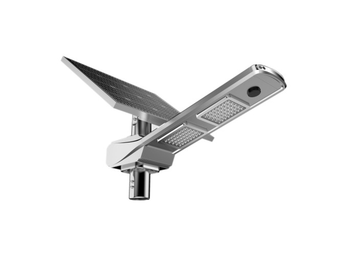 12800lm 80W Zasilany energią słoneczną LED Street Light Wifi Pilot zdalnego sterowania 12V 360WH Bateria litowa