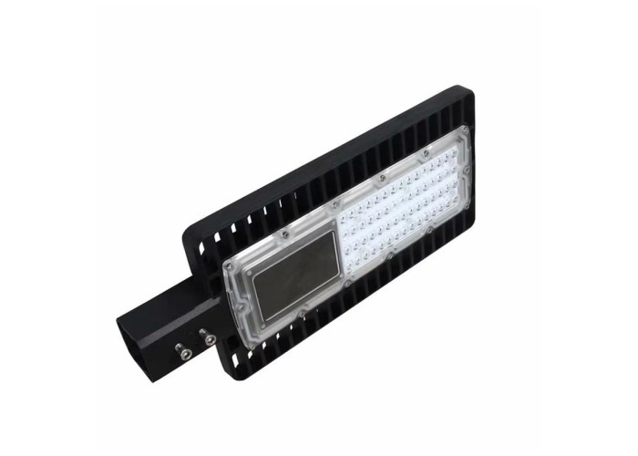 San&#39;an 3030 LED Chip Zewnętrzne lampy uliczne IP65 Aluminium 50W CRI80 5000K