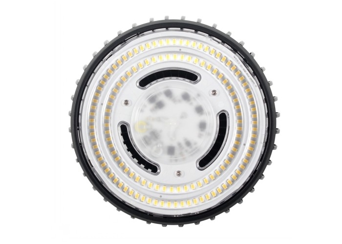 DOB 2700-6500K UFO High Bay Light 70CRI 100W 100lm / w Aluminiowa obudowa