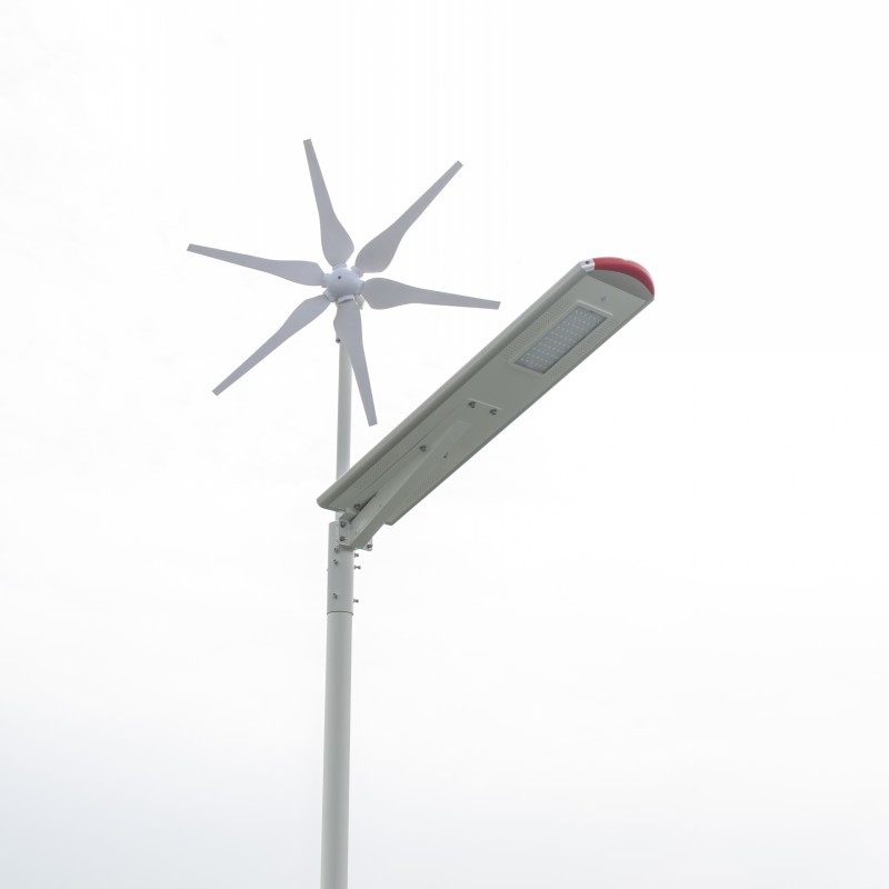 Hybrydowy system turbin wiatrowych Zasilany energią słoneczną Zewnętrzny sterownik oświetlenia ulicznego LED Patent MPPT